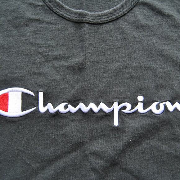 Champion Heritage Large Black Short Sleeve Shirt Shirt - Picture 3 of 6